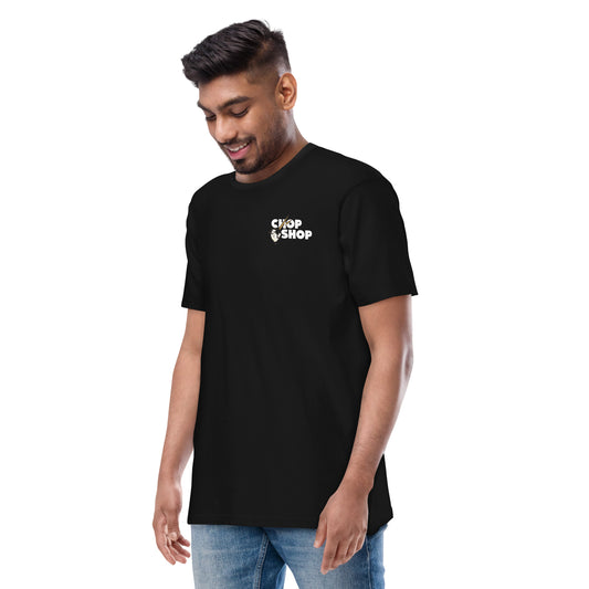 CHOP SHOP Black Heavyweight Tee
